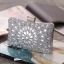 Piękne Królewski Niebieski Rhinestone Kwadratowe Kopertówki 2020