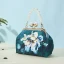 Vintage Chinese Stijl Donkergroen Handtassen 2020 Metaal Het Drukken Bloem Polyester