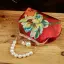 Vintage Chinese Stijl Donkergroen Handtassen 2020 Metaal Het Drukken Bloem Polyester