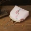 Style Chinois Perle Rose Brodé Fleur Carrés Pochette 2020