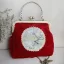 Chinese style Vintage / Retro Black Velour Embroidered Clutch Bags 2020