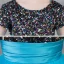 Chic / Beautiful Jade Green Birthday Flower Girl Dresses 2020 Empire Scoop Neck Short Sleeve Sequins Floor-Length / Long Ruffle