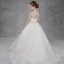 Elegant Champagne Birthday Flower Girl Dresses 2020 Ball Gown See-through Scoop Neck Sleeveless Backless Appliques Flower Rhinestone Beading Pearl Sweep Train Ruffle