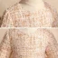 Affordable Champagne Birthday Flower Girl Dresses 2020 Ball Gown Scoop Neck Long Sleeve Braid Short Cascading Ruffles