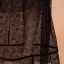 Elegant Black Lace Summer Maxi Dresses 2020 Sheath / Fit Scoop Neck Long Sleeve Cascading Ruffles Floor-Length / Long See-through Womens Clothing