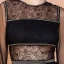 Elegant Black Lace Summer Maxi Dresses 2020 Sheath / Fit Scoop Neck Long Sleeve Cascading Ruffles Floor-Length / Long See-through Womens Clothing
