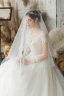 High-end Ivory Bridal Wedding Dresses 2020 Ball Gown V-Neck 3/4 Sleeve Backless Pierced Appliques Lace Sequins Tulle Court Train