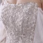 Viktoriansk Stil Champagne Bryllups Brudekjoler 2020 Ballkjole Kjæreste Avtakbar Puffy Langermede Ryggløse Beading Appliques Paljetter Cathedral Train