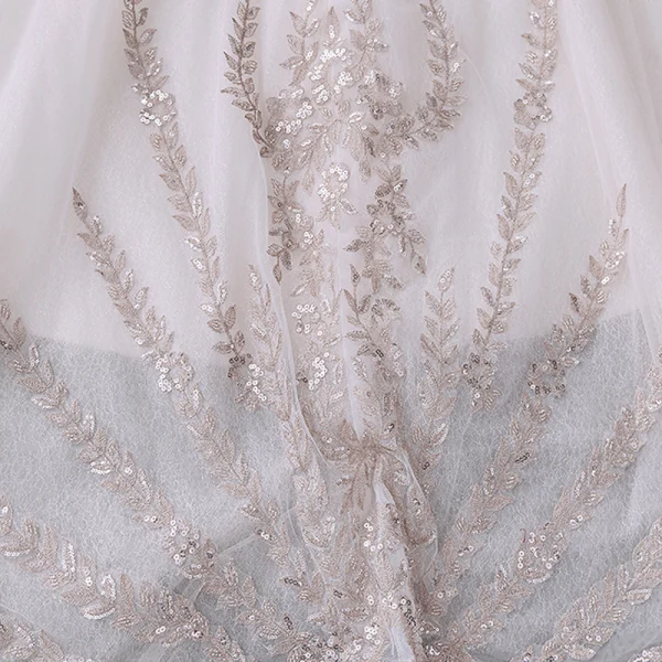 Viktoriansk Stil Champagne Bryllups Brudekjoler 2020 Ballkjole Kjæreste Avtakbar Puffy Langermede Ryggløse Beading Appliques Paljetter Cathedral Train