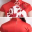 Chinesischer Stil Rot Weiß Chiffon Cheongsam 2020 A Linie Stehkragen Ärmel Applikationen Stickerei Lange Festliche Kleider