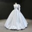 Luxury / Gorgeous White Sequins Prom Dresses 2020 Ball Gown One-Shoulder Sleeveless Floor-Length / Long Backless Formal Dresses
