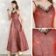 Chic / Belle Rouge de retour Robe De Graduation 2020 Princesse Bretelles Spaghetti Sans Manches Tachetée Tulle Glitter Polyester Longueur Cheville Volants Dos Nu Robe De Ceremonie