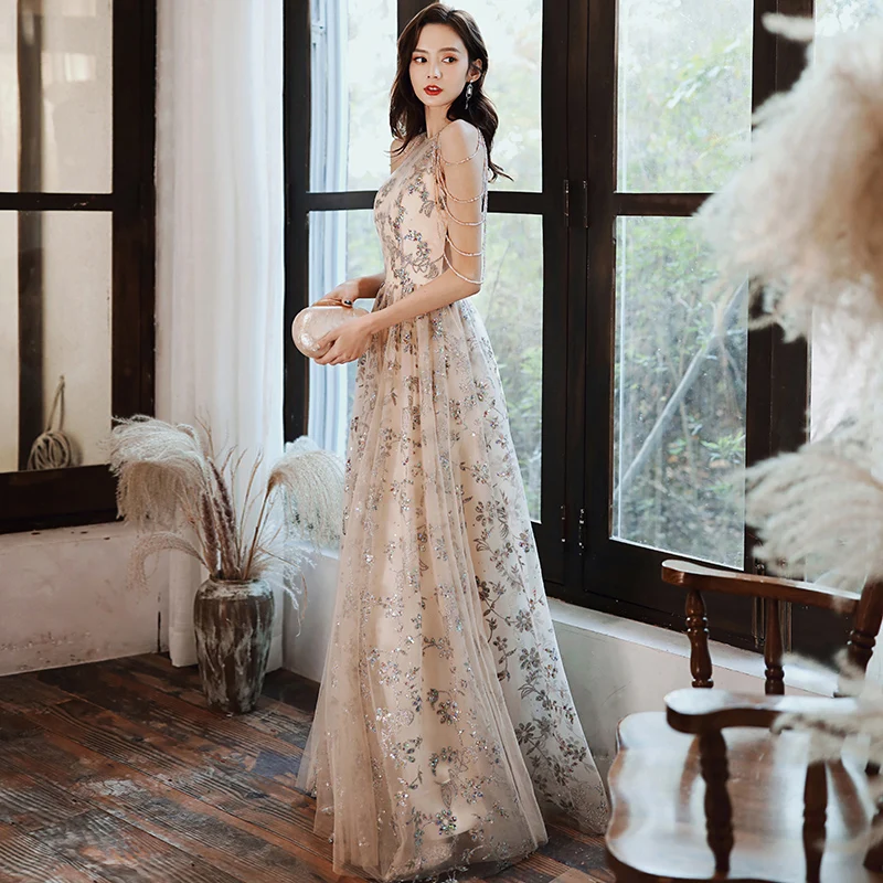 slim fit dress slacks Sparkly prom dresses champagne gold ball gown v neck with multi straps –  classygown main image 0