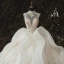 Stunning Ivory Bridal Wedding Dresses 2020 Ball Gown See-through High Neck Sleeveless Appliques Lace Beading Glitter Tulle Chapel Train Ruffle