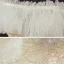High End Champagner Hochzeits Brautkleider / Hochzeitskleider 2020 Ballkleid Off Shoulder Kurze Ärmel Rückenfreies Feder Applikationen Blumen Perlenstickerei Glanz Tülle Kathedrale Schleppe