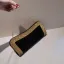 Mode Noire Velour Doré Faux Diamant Pochette 2020