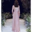 Style Victorien Rougissant Rose Hiver Robe De Soirée 2020 Princesse Transparentes Col Haut Gonflée Manches Longues Perlage Longue Volants Dos Nu Robe De Ceremonie