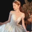 Illusion Ivory Satin See-through Bridal Wedding Dresses 2020 Ball Gown Scoop Neck Short Sleeve Backless Appliques Lace Beading Chapel Train Ruffle