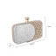 Mode Glitter Carrés Pochette 2020 Métal Faux Diamant