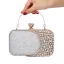 Mode Glitter Carrés Pochette 2020 Métal Faux Diamant