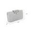 Chic / Beautiful Square Clutch Bags 2020 Metal Rhinestone Pearl
