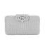 Chic / Beautiful Square Clutch Bags 2020 Metal Rhinestone Pearl