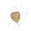 Mode Doré Faux Diamant Gland Forme de coeur Pochette 2020