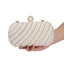 Élégant Argenté Perle Faux Diamant Carrés Pochette 2020