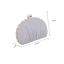 Chic / Beautiful Silver Ruffle Clutch Bags 2020 Metal Pearl