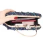 Sparkly Navy Blue Sequins Beading Square Clutch Bags 2020 Metal Rhinestone