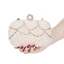 Elegant Ivory Pearl Rhinestone Square Clutch Bags 2020