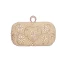 Chic / Beautiful Ivory Square Wedding Clutch Bags 2020 Metal Rhinestone Pearl