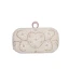 Chic / Beautiful Ivory Square Wedding Clutch Bags 2020 Metal Rhinestone Pearl