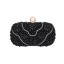 Elegant Ivory Square Wedding Clutch Bags 2020 Metal Rhinestone Pearl