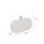 Chic / Beautiful Square Clutch Bags 2020 Metal Pearl Rhinestone