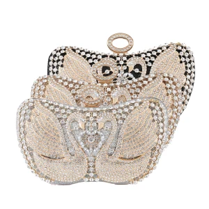Mooie Prachtige Handtassen 2020 Metaal Rhinestone