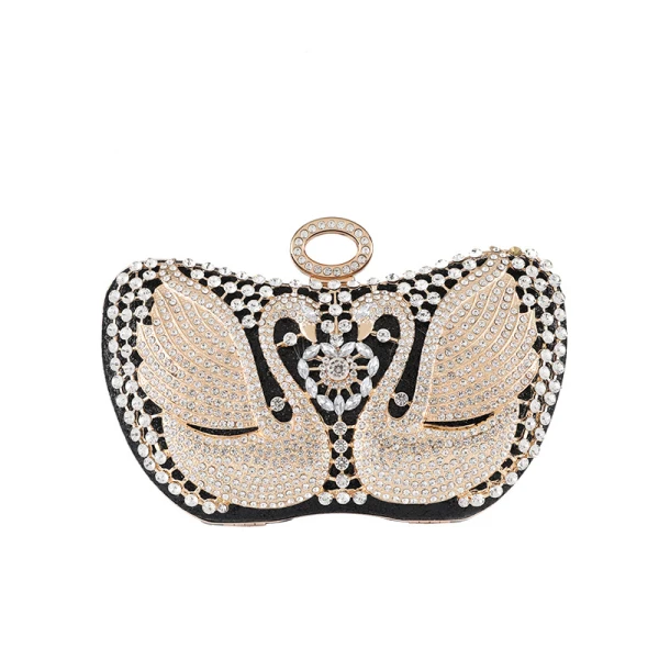 Chic / Belle Pochette 2020 Métal Faux Diamant