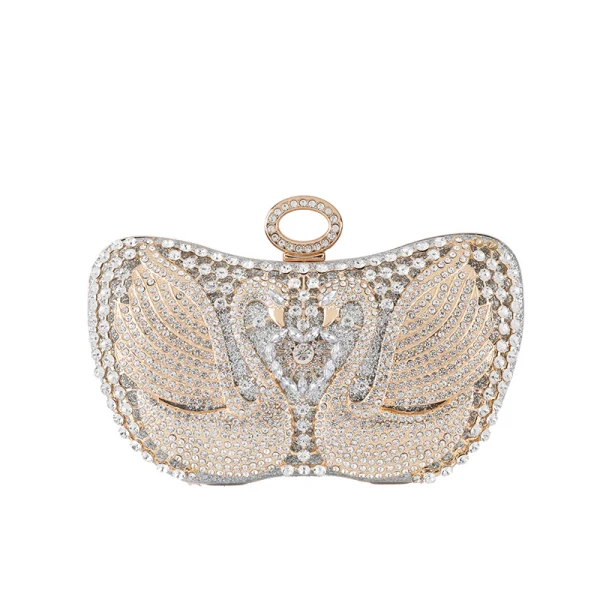 Chic / Belle Pochette 2020 Métal Faux Diamant