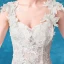 Illusion Affordable White Beach Pierced Wedding Dresses 2020 A-Line / Princess Shoulders Sleeveless Backless Appliques Flower Beading Sweep Train