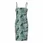 Chic / Belle Blanche Plage Robes longues 2020 Bretelles Spaghetti Sans Manches Dos Nu Impression Fleur Polyester Courte Vêtements Femme