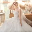 Elegant Outdoor / Garden White Wedding Dresses 2020 A-Line / Princess Sweetheart Sleeveless Backless Appliques Lace Beading Sweep Train Ruffle