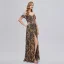 Chic / Belle Doré Glitter Fendue devant Robe De Bal Robe De Soirée 2023 Princesse De l'épaule Sans Manches Dos Nu Longue Robe De Ceremonie