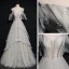 High-end Grey Prom Dresses 2020 A-Line / Princess Spaghetti Straps Short Sleeve Beading Floor-Length / Long Ruffle Backless Formal Dresses