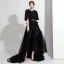 Fashion White Jumpsuit With Shawl 2020 Scoop Neck Backless Metal Sash Sweep Train Evening Dresses