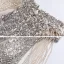 Glitzernden Silber Abendkleider 2020 Meerjungfrau Rundhalsausschnitt Ärmellos Pailletten Perlenstickerei Sweep / Pinsel Zug Rüschen Festliche Kleider
