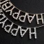 Fine Bursdag Hodepynt 2020 Metall Rhinestone Har Tilbehor