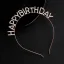 Fine Bursdag Hodepynt 2020 Metall Rhinestone Har Tilbehor