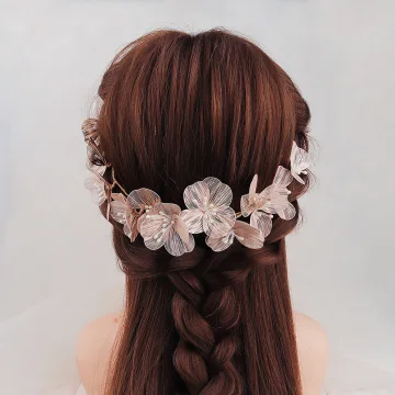 Chic Belle Doré Fleur Accessoire Cheveux Accessoire Cheveux Mariage 2020