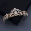 Vintage Guld Tiara 2020 Metall Bröllop Brud Huvudbonad