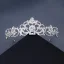 Vintage Guld Tiara 2020 Metall Bröllop Brud Huvudbonad